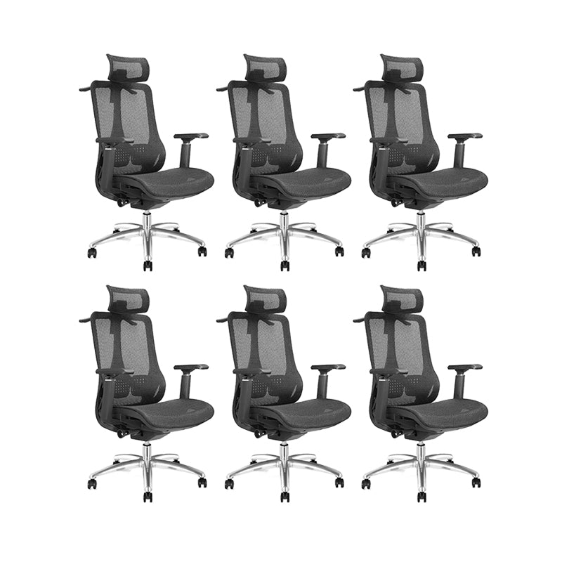 Modern Rotatable Office Chair Mesh Mid / High Back Desk Chair with Wheels