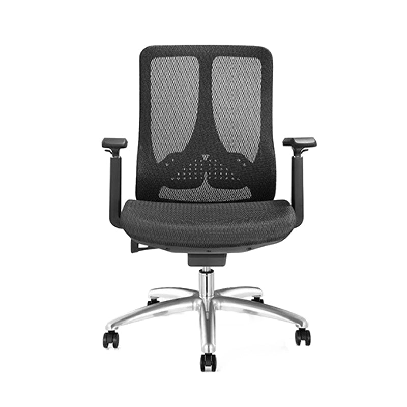 Modern Rotatable Office Chair Mesh Mid / High Back Desk Chair with Wheels