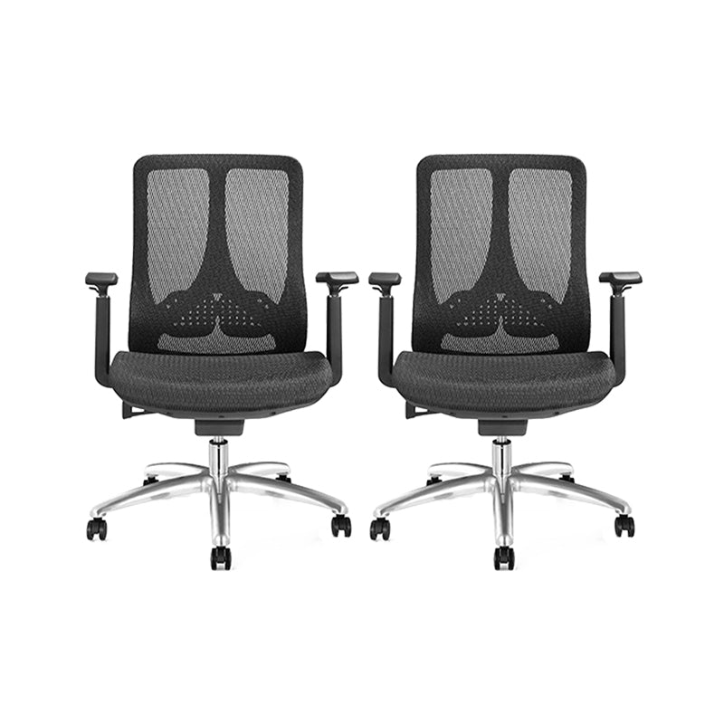 Modern Rotatable Office Chair Mesh Mid / High Back Desk Chair with Wheels