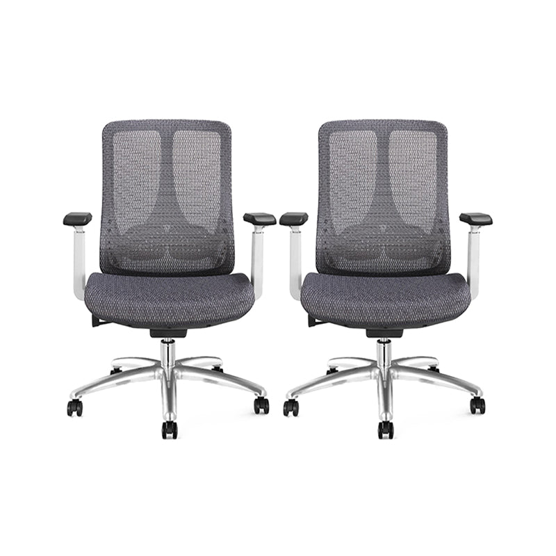 Modern Rotatable Office Chair Mesh Mid / High Back Desk Chair with Wheels