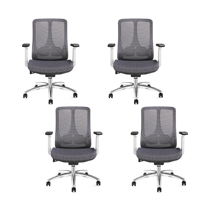 Modern Rotatable Office Chair Mesh Mid / High Back Desk Chair with Wheels