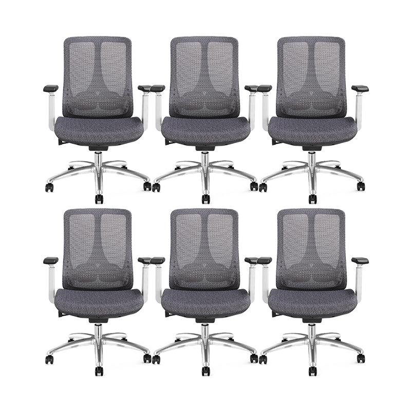 Modern Rotatable Office Chair Mesh Mid / High Back Desk Chair with Wheels