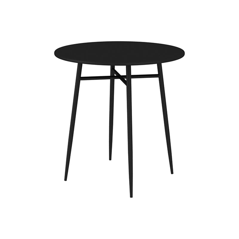 Metal Bistro Table 27.55" Wide Contemporary Round/Square Table