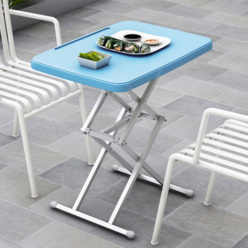 Plastic Lift Camping Table Contemporary Rectangle Foldable Table