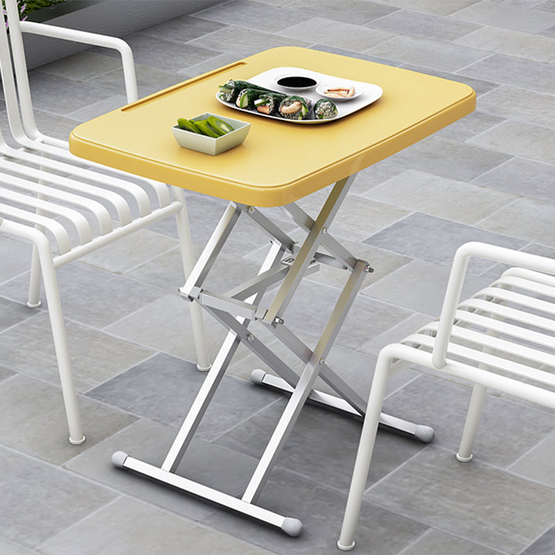 Plastic Lift Camping Table Contemporary Rectangle Foldable Table