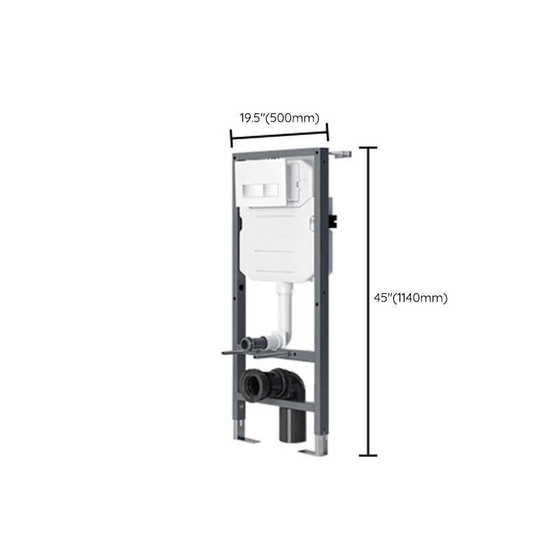 Contemporary Wall Mounted Bidet Warm Air Dryer Vitreous China Bidets