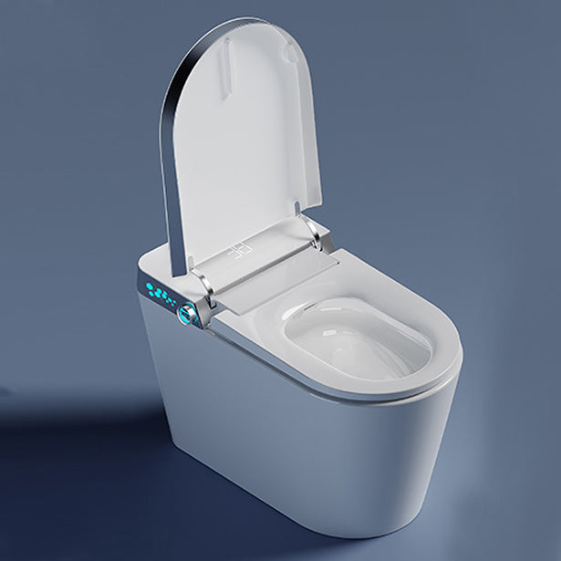 Water Pressure Control Floor Standing Bidet in White Deodorizing