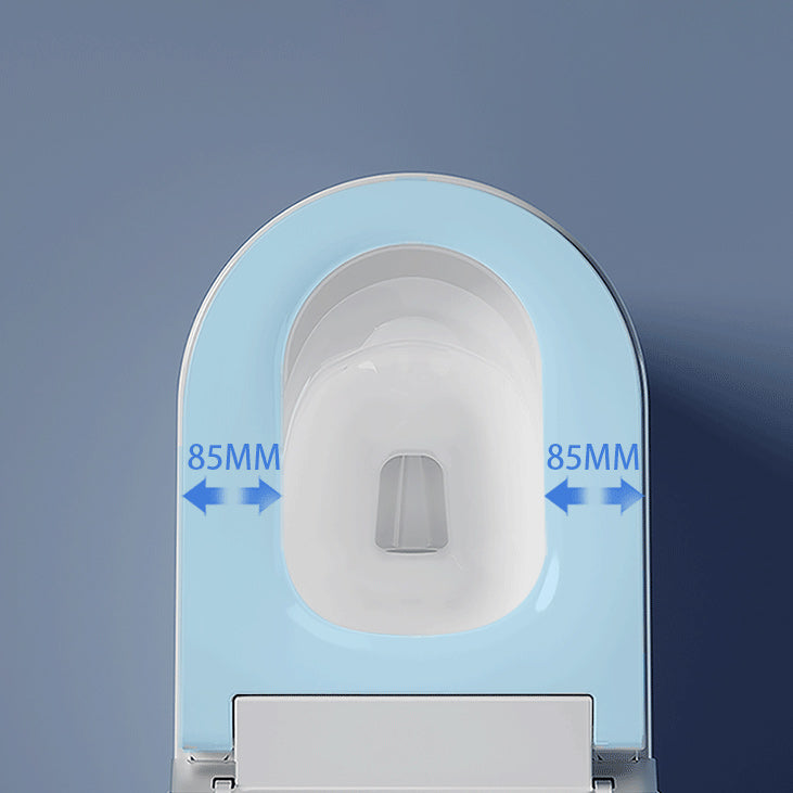 Water Pressure Control Floor Standing Bidet in White Deodorizing