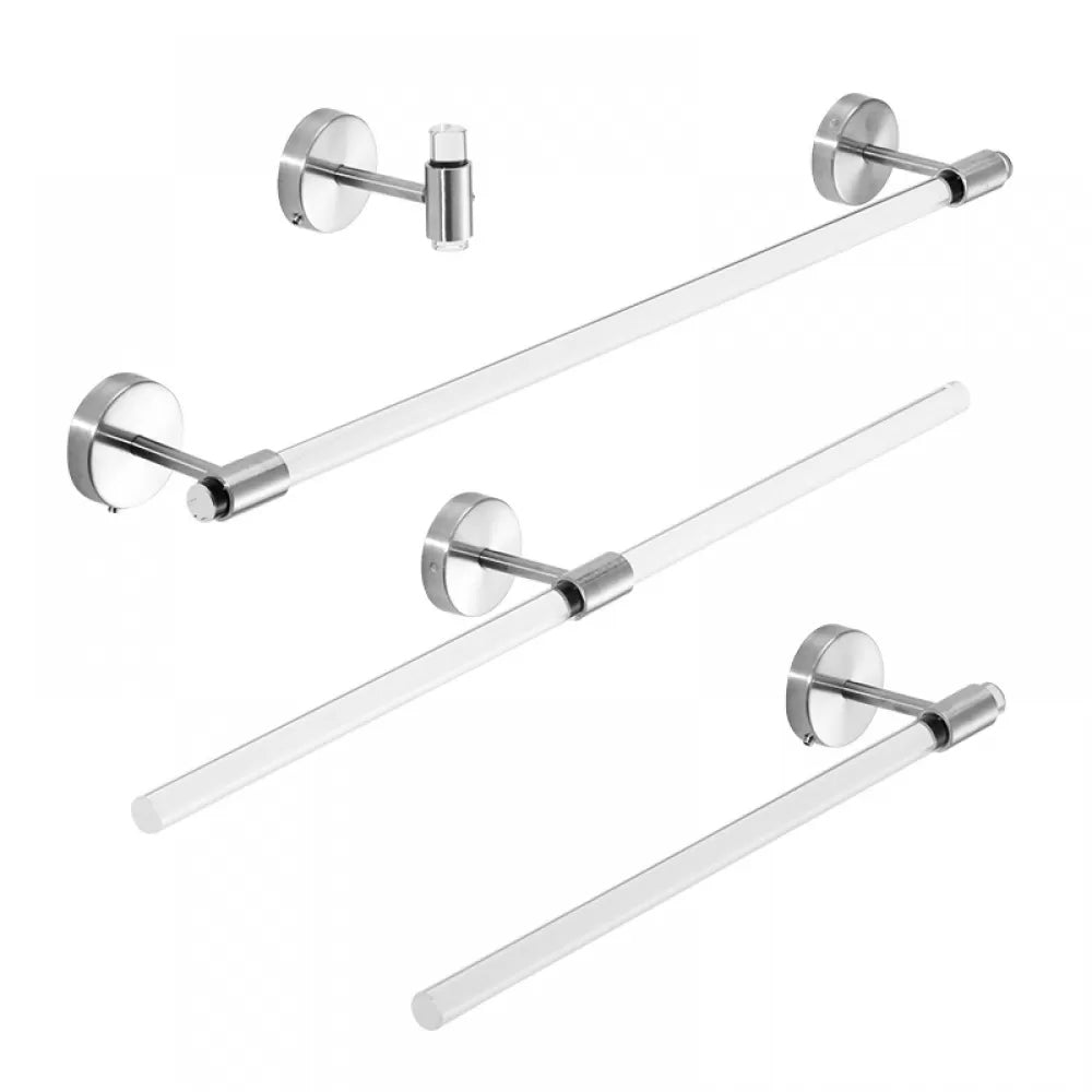 Modern Bathroom Accessory Kit Towel Bar Silver/Gold/Black Bathroom Hardware