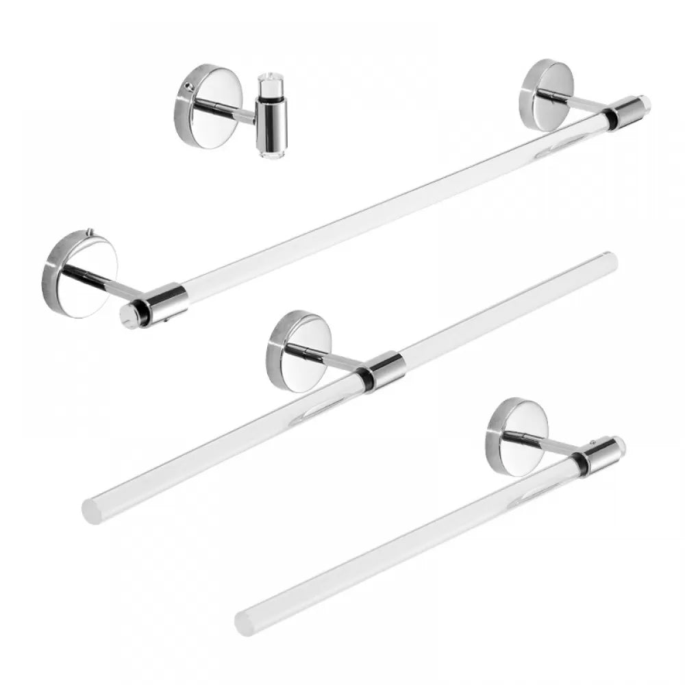 Modern Bathroom Accessory Kit Towel Bar Silver/Gold/Black Bathroom Hardware