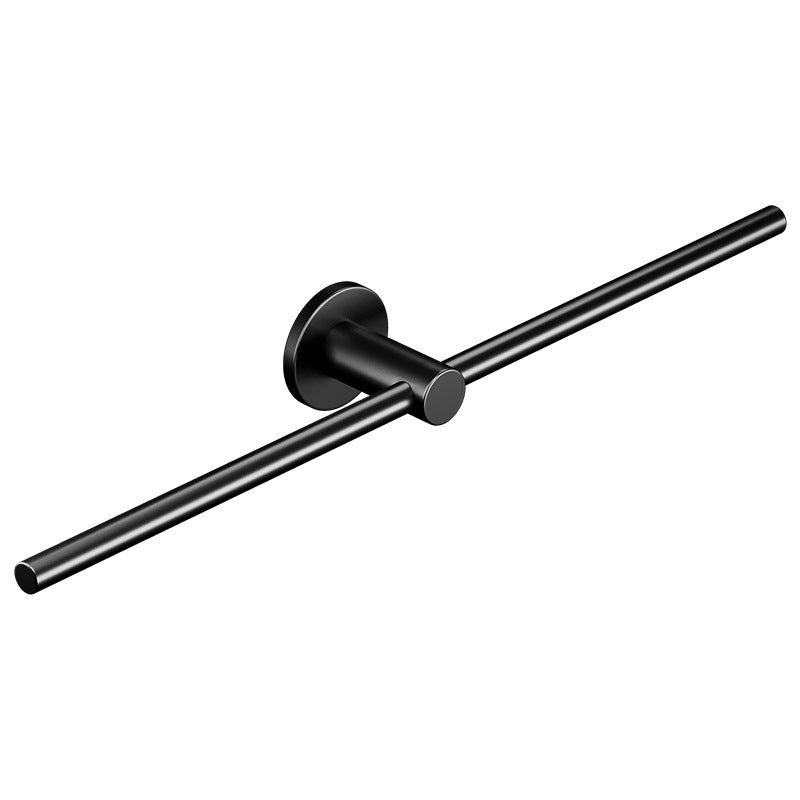 2-Piece Modern Bathroom Accessory Set Stainless Steel Towel Bar