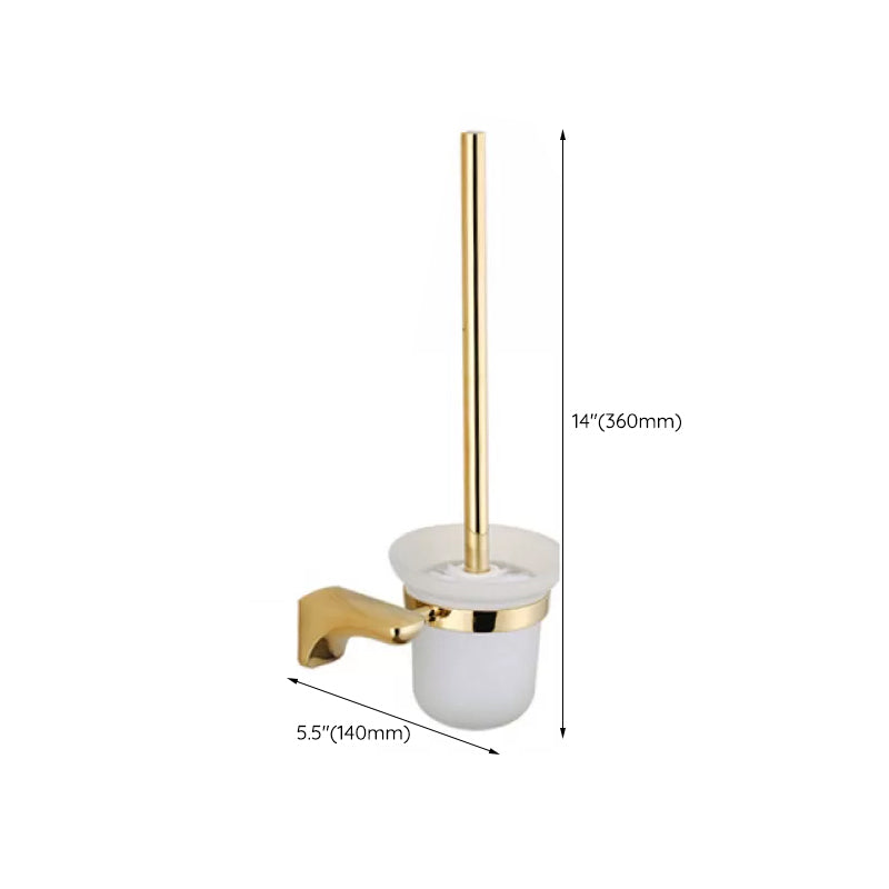 Traditional Bathroom Hardware Gold Bath Shelf Bathroom Accessory Kit