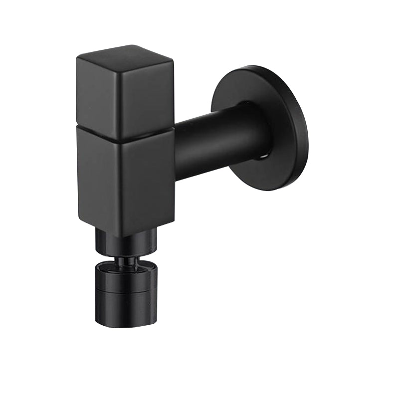 Industrial Wall Mounted Bathroom Faucet Knob Handle Solid Brass Faucet