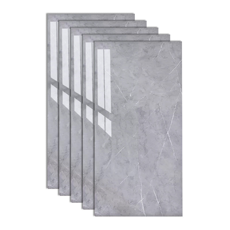 Bathroom Single Tile Marble Pattern Peel and Stick Backsplash Tile