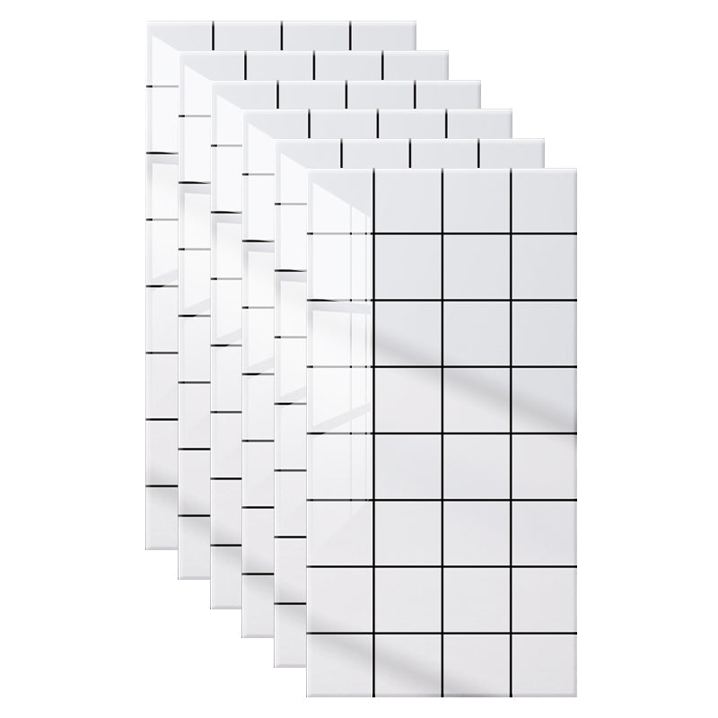 Modern Mosaic Tile Arabesque Print Peel and Stick Backsplash Tile for Kitchen