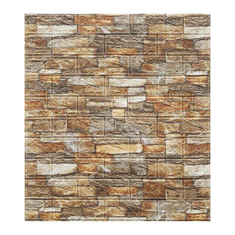 Farmhouse Wall Plank 3D Brick Bathroom Living Room Wall Panels Set of 2