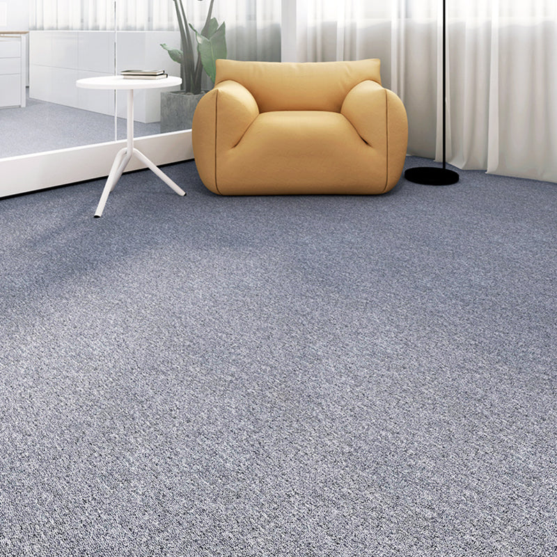 Gray Tone Level Loop Carpet Tile Solid Color Indoor Office Carpet Tile