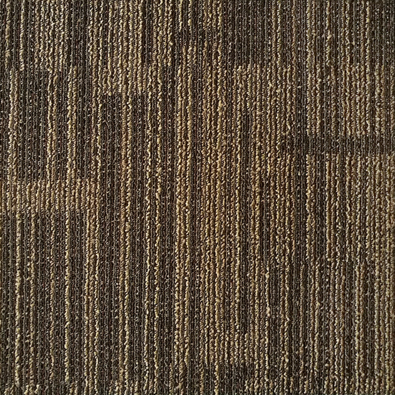 Office Level Loop Carpet Tile Dark Color Fade Resistant Loose Lay Indoor Carpet Tiles