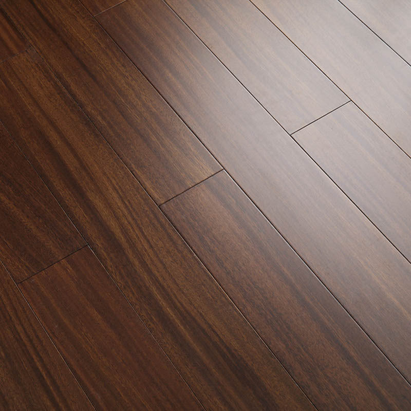 Wooden Laminate Floor Scratch Resistant Laminate Plank Flooring