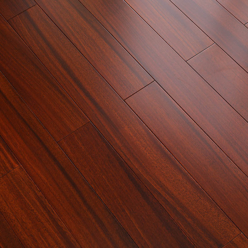 Wooden Laminate Floor Scratch Resistant Laminate Plank Flooring