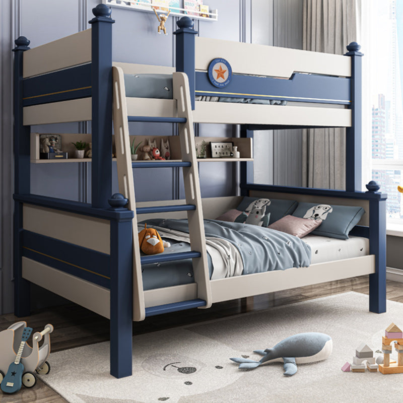 Storage Guardrail Bunk Bed Mattress Included Bed with Headboard