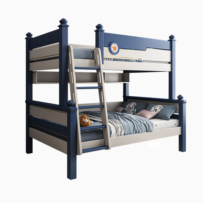 Storage Guardrail Bunk Bed Mattress Included Bed with Headboard