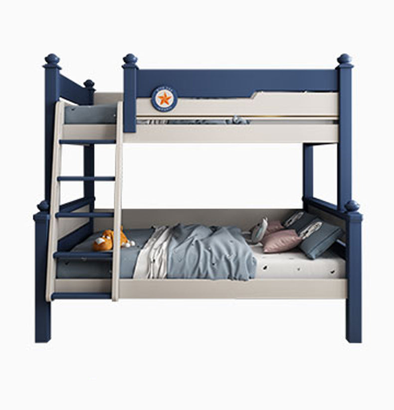 Storage Guardrail Bunk Bed Mattress Included Bed with Headboard