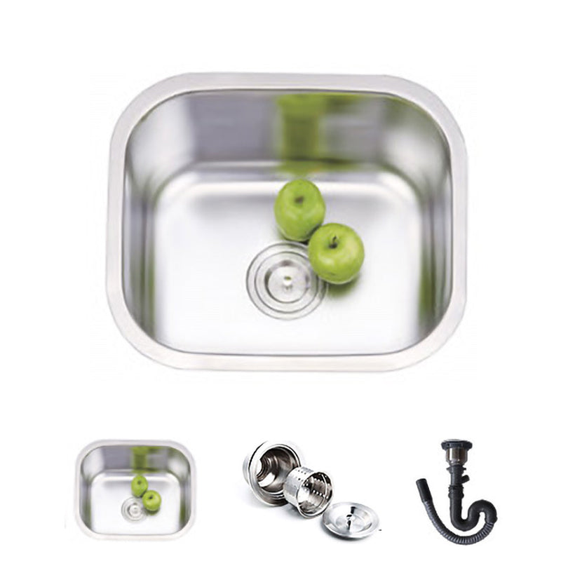 Modern Style Kitchen Sink Stainless Steel Kitchen Sink with Oval Shape