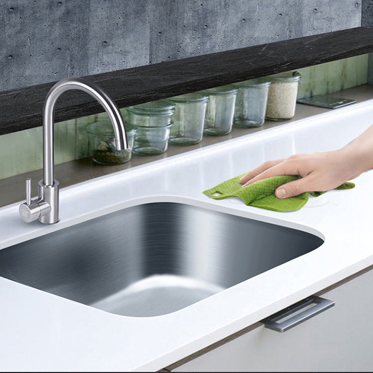 Modern Style Kitchen Sink Stainless Steel Kitchen Sink with Oval Shape