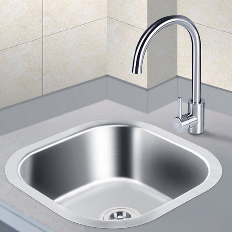 Modern Style Kitchen Sink Stainless Steel Kitchen Sink with Oval Shape