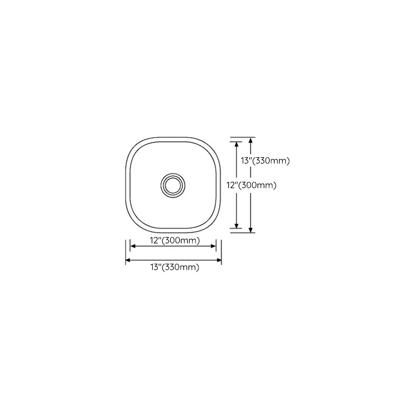 Modern Style Kitchen Sink Stainless Steel Kitchen Sink with Oval Shape