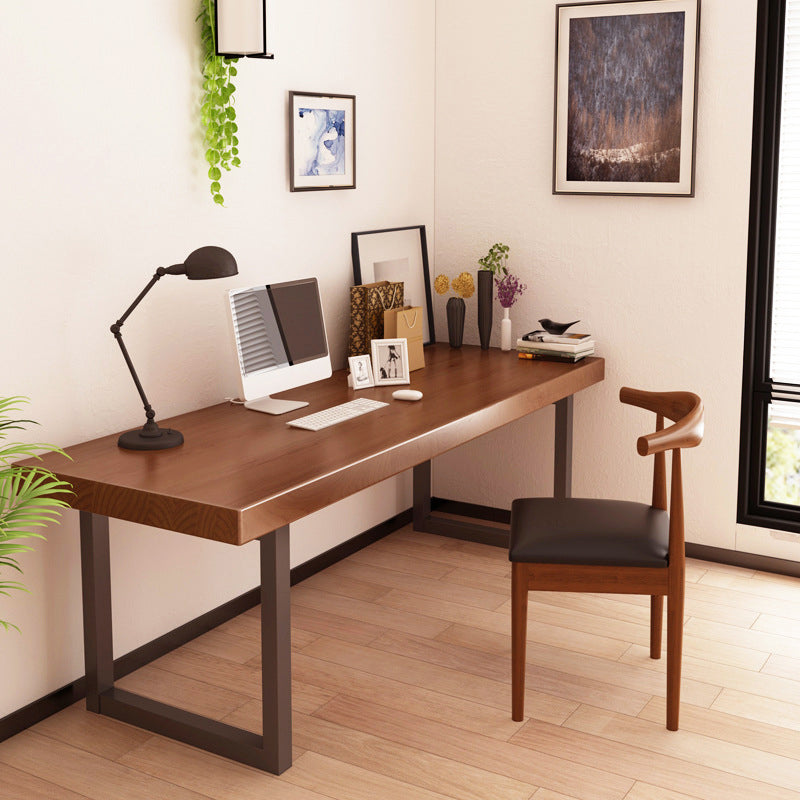 Contemporary Rectangular Office Desk Wooden Writing Desk for Office