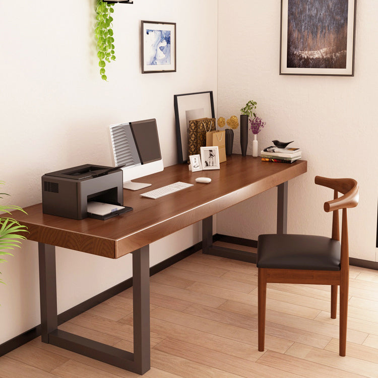 Contemporary Rectangular Office Desk Wooden Writing Desk for Office