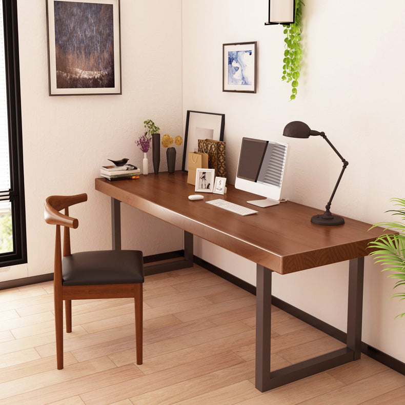 Contemporary Rectangular Office Desk Wooden Writing Desk for Office