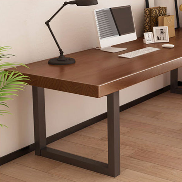 Contemporary Rectangular Office Desk Wooden Writing Desk for Office