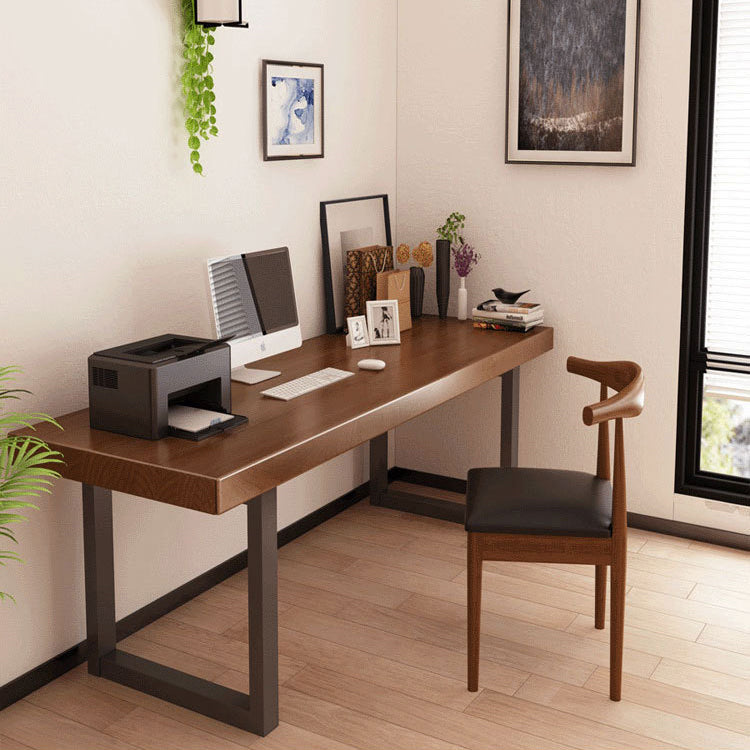 Contemporary Rectangular Office Desk Wooden Writing Desk for Office