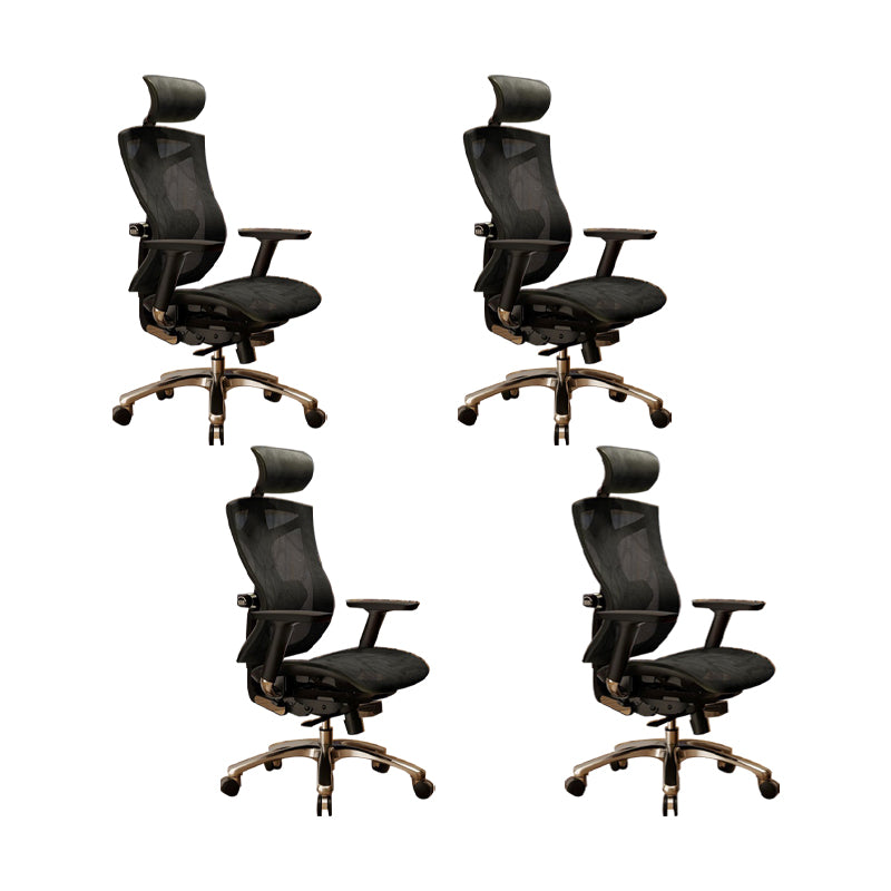 Modern Office Chair Removable Arms Adjustable Seat Height Desk Chair with Wheels