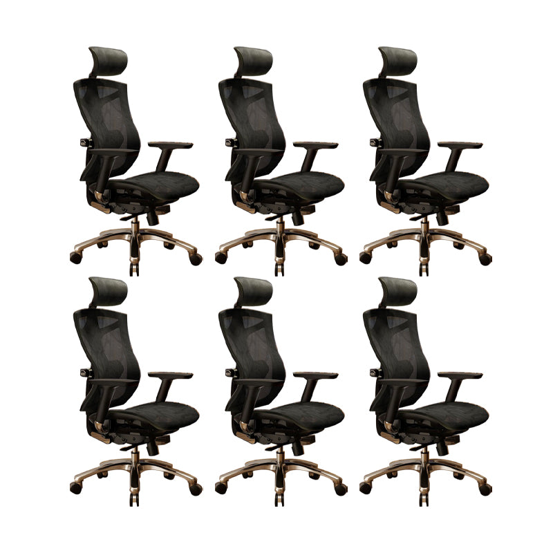 Modern Office Chair Removable Arms Adjustable Seat Height Desk Chair with Wheels