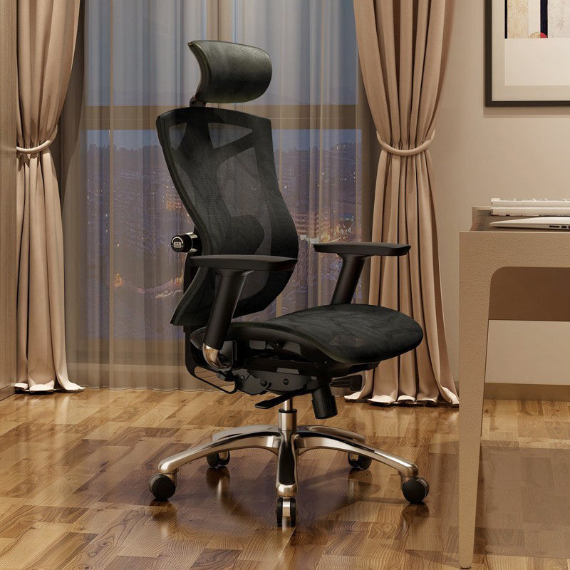 Modern Office Chair Removable Arms Adjustable Seat Height Desk Chair with Wheels