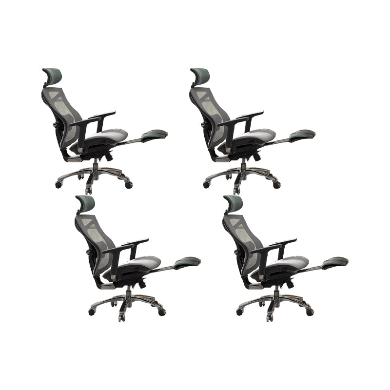 Modern Office Chair Removable Arms Adjustable Seat Height Desk Chair with Wheels