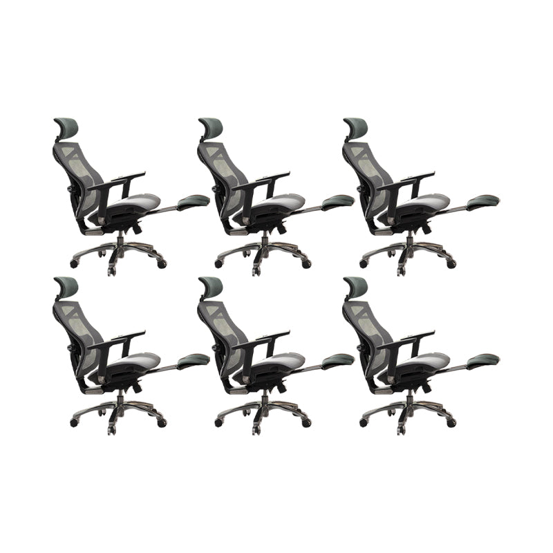 Modern Office Chair Removable Arms Adjustable Seat Height Desk Chair with Wheels