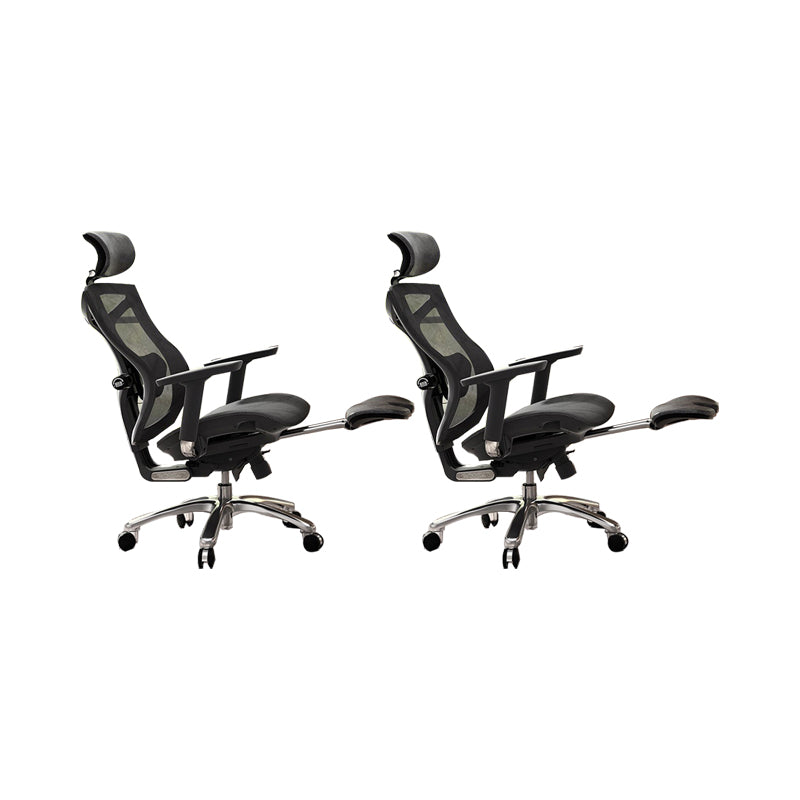 Modern Office Chair Removable Arms Adjustable Seat Height Desk Chair with Wheels