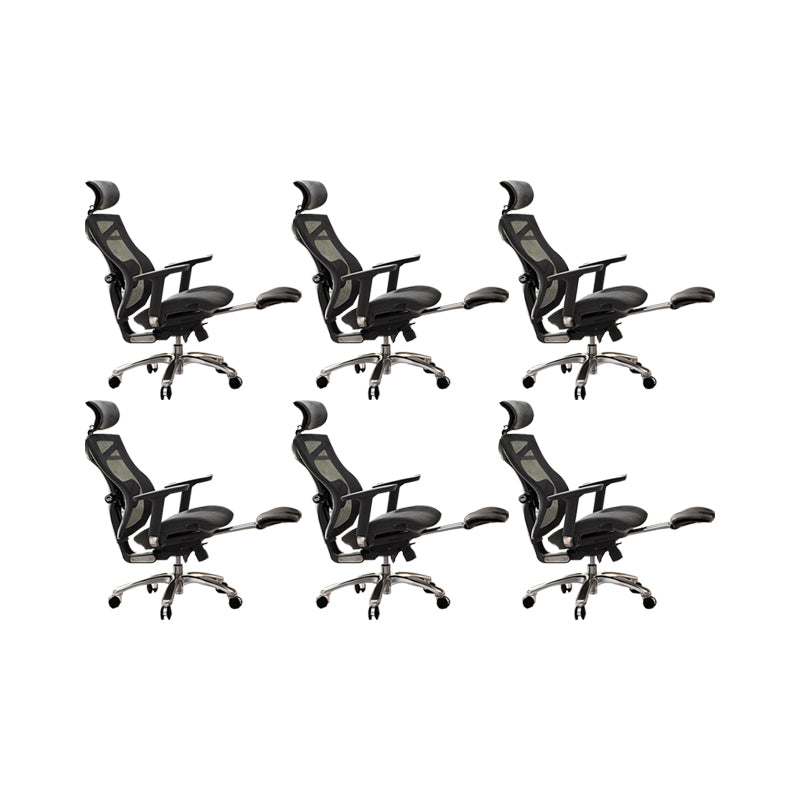 Modern Office Chair Removable Arms Adjustable Seat Height Desk Chair with Wheels