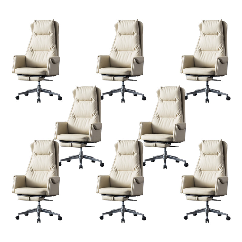 Contemporary Leather Executive Chair Swivel Managers Chair for Office