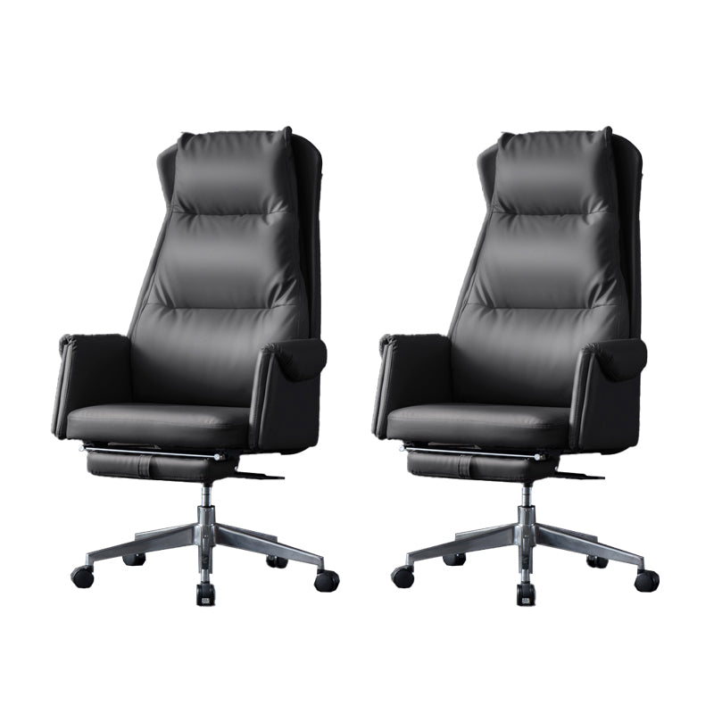 Contemporary Leather Executive Chair Swivel Managers Chair for Office