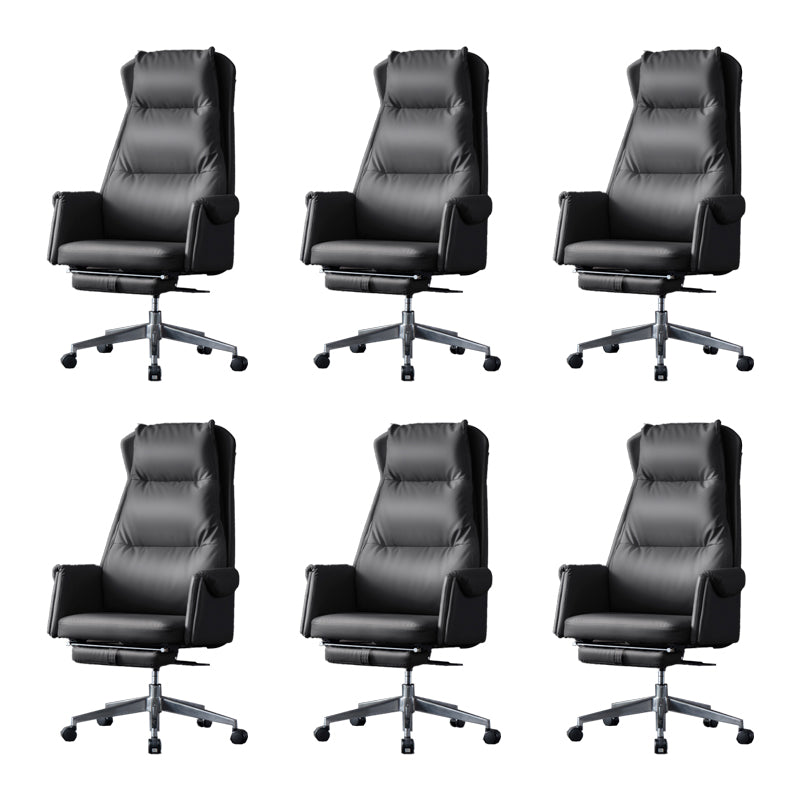 Contemporary Leather Executive Chair Swivel Managers Chair for Office