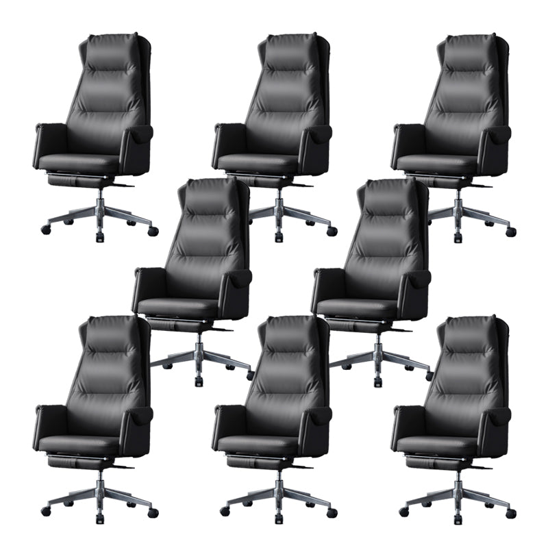 Contemporary Leather Executive Chair Swivel Managers Chair for Office