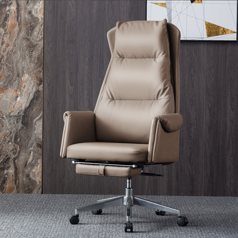 Contemporary Leather Executive Chair Swivel Managers Chair for Office