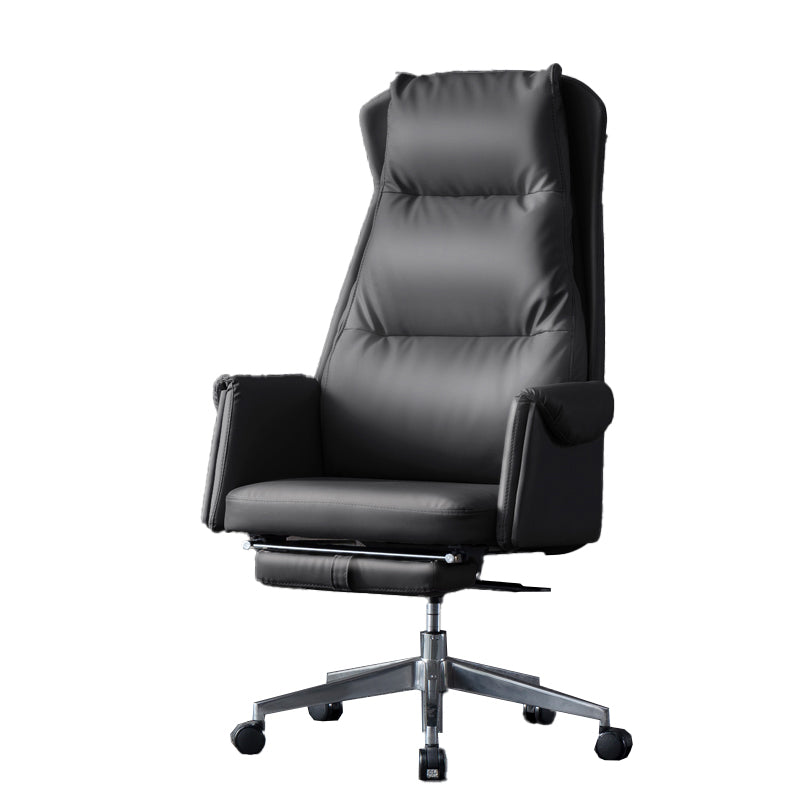 Contemporary Leather Executive Chair Swivel Managers Chair for Office