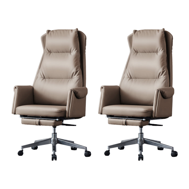 Contemporary Leather Executive Chair Swivel Managers Chair for Office